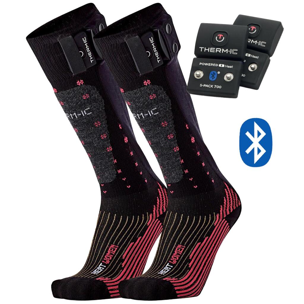 Pack 1 pair of heated socks with batteries - Heat Lady + S-Pack 700B