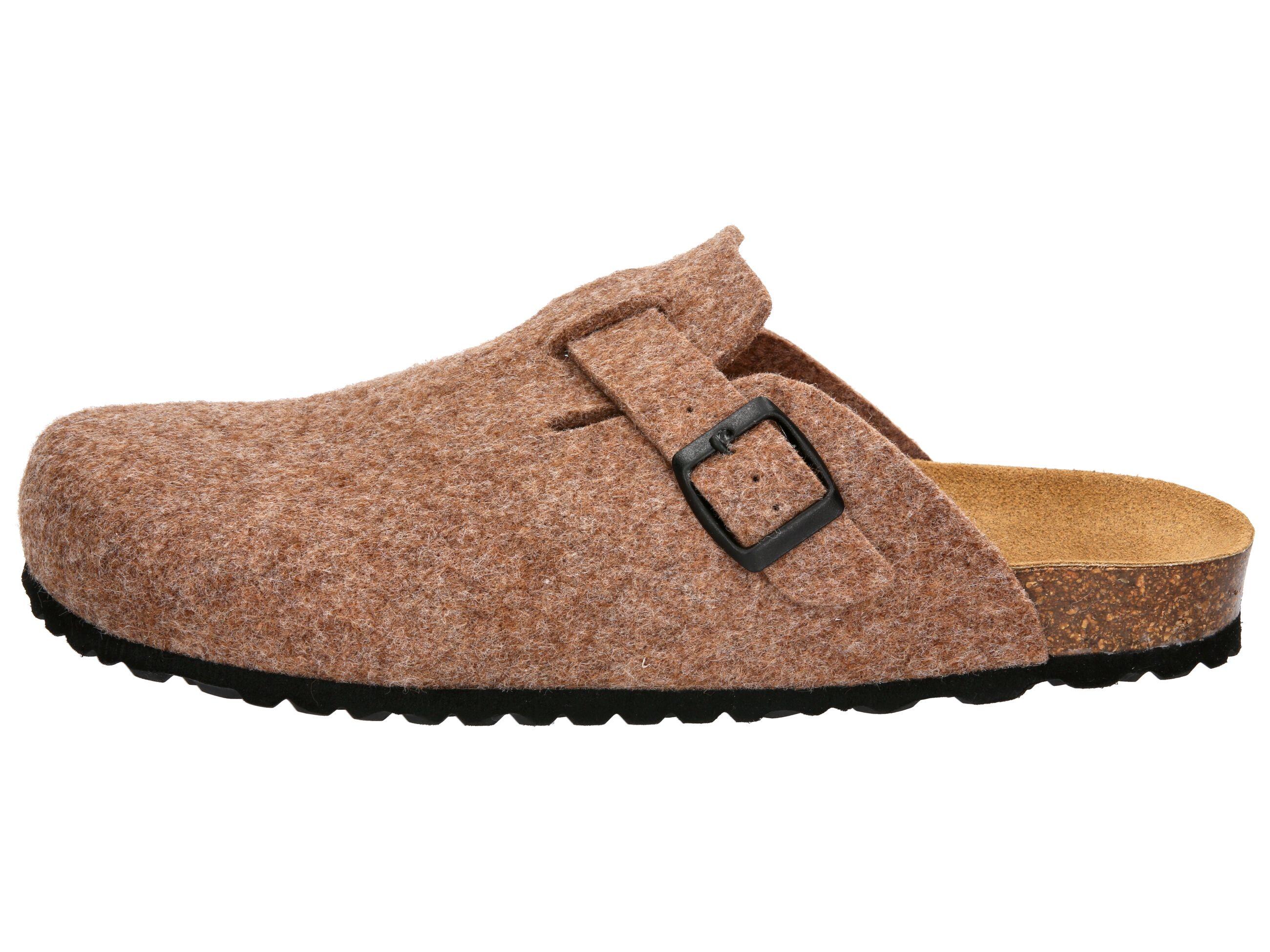 Zoccolo Fibbie Uomini LICO Bioline Clog Nature 2/6