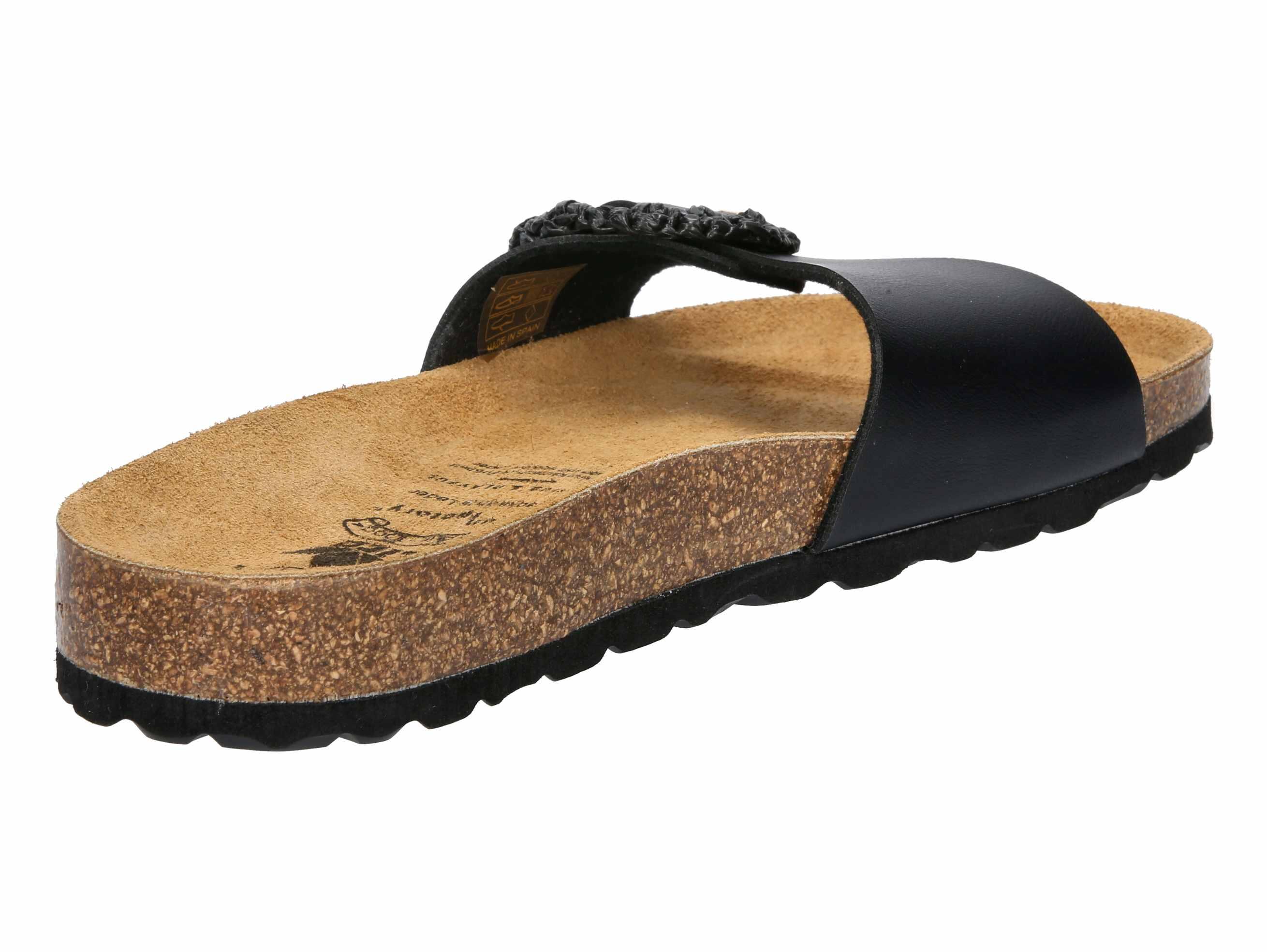 Pantolette Damen Schnallen LICO Bioline Once Style 4/6