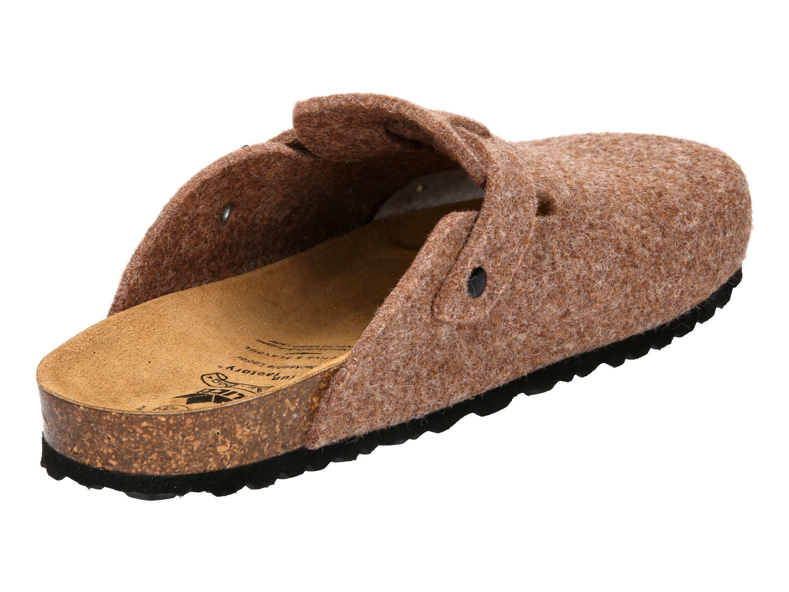 Zoccolo Fibbie Uomini LICO Bioline Clog Nature 4/6