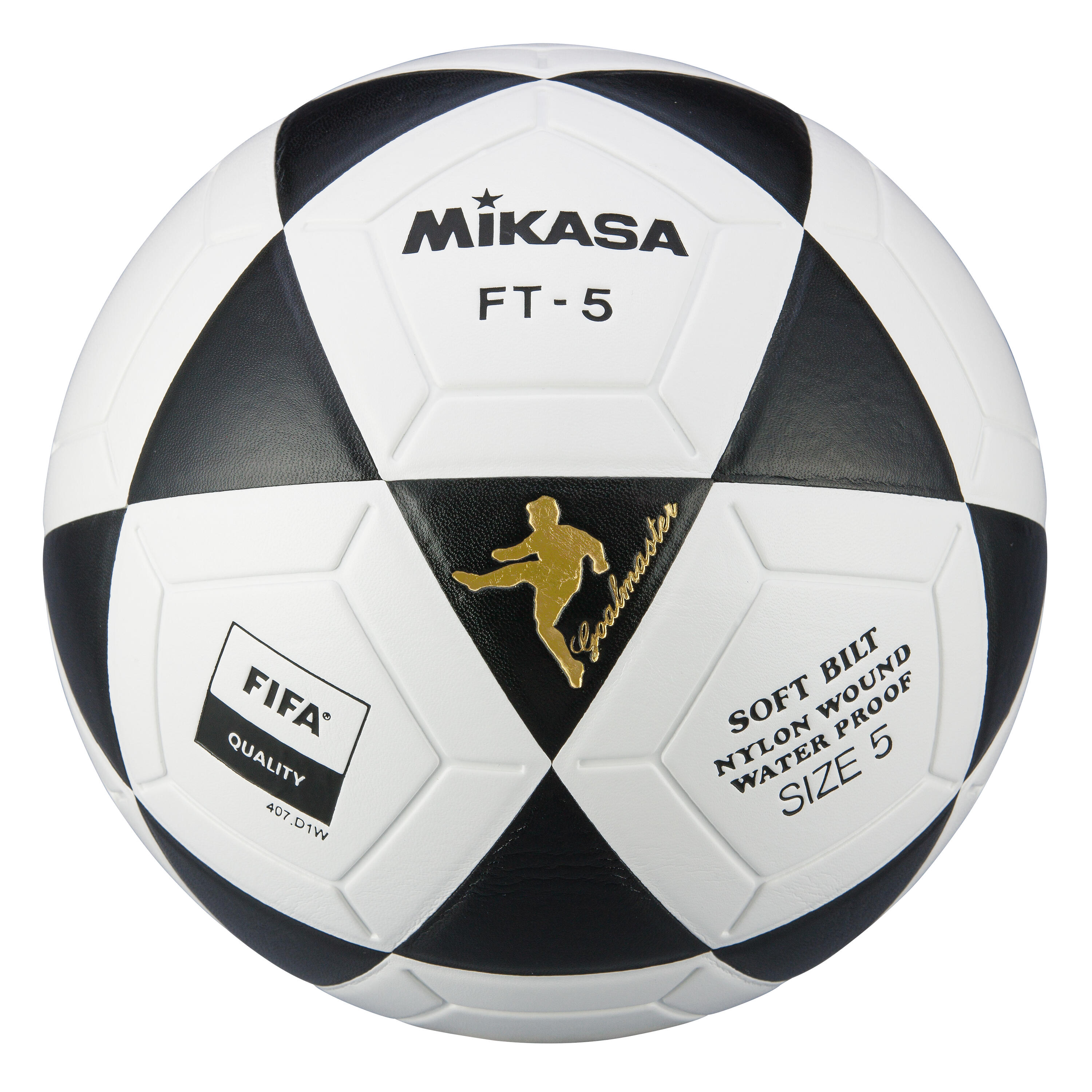 Mikasa - Ballon Mikasa Ft-5-fq - Ballon - Blanc|noir - 5 - Decathlon