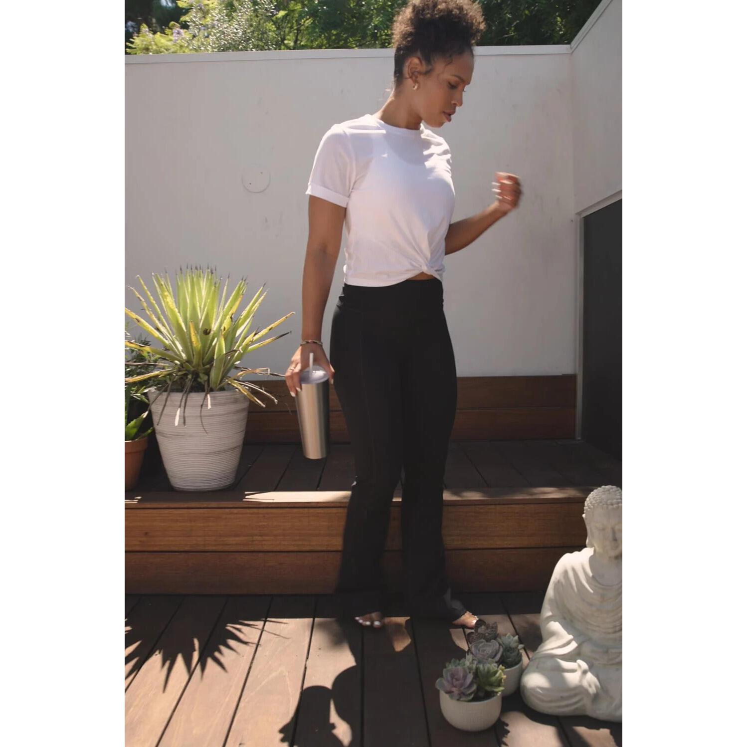Pantalon évasé femme Fabletics Oasis 6/6