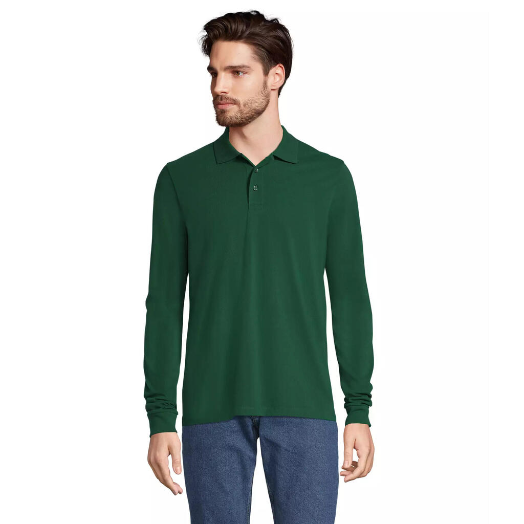 Long sleeve polo shirt Sol's Prime