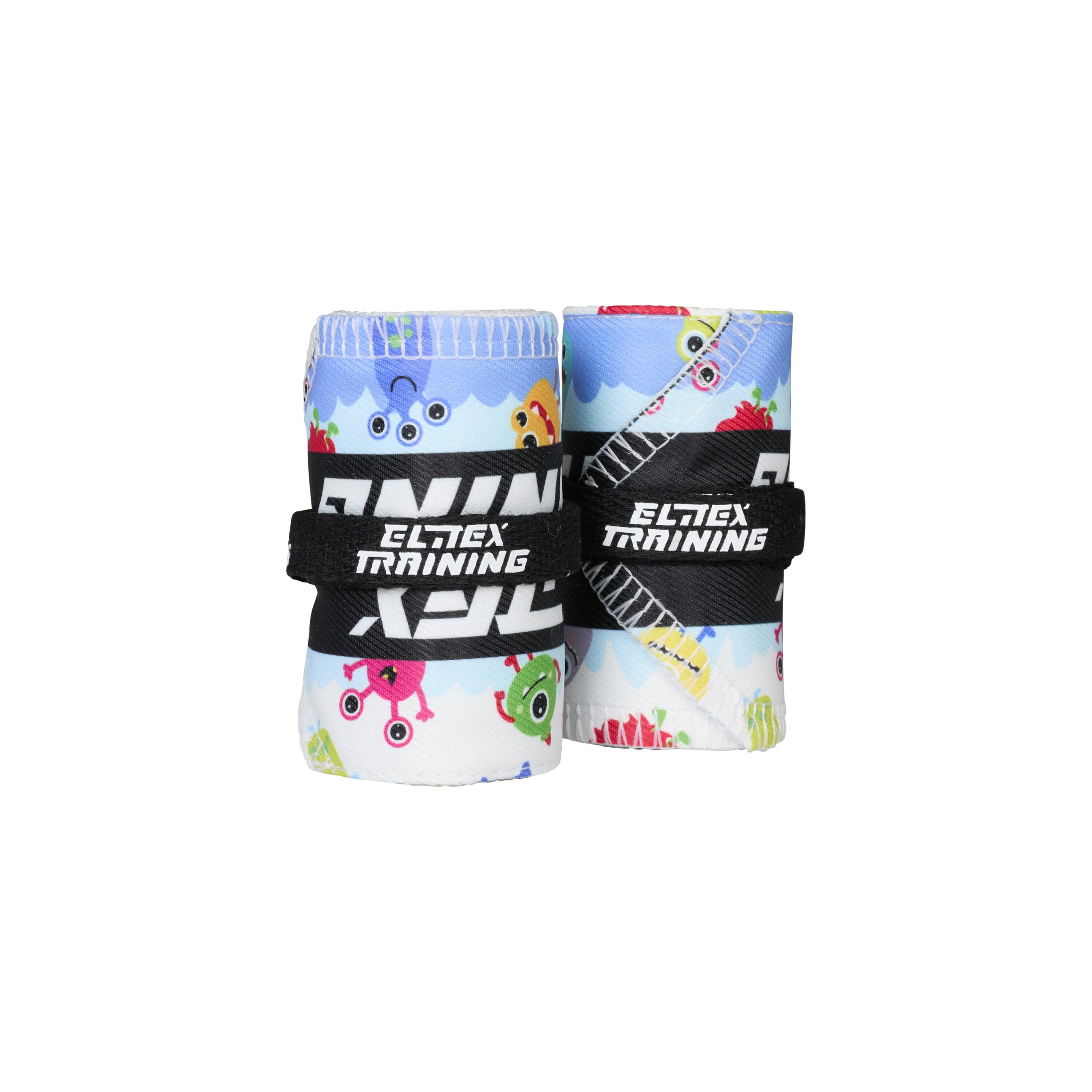Muñequeras de Tela para Cross Training y Halterofilia - Monstruos 4/4