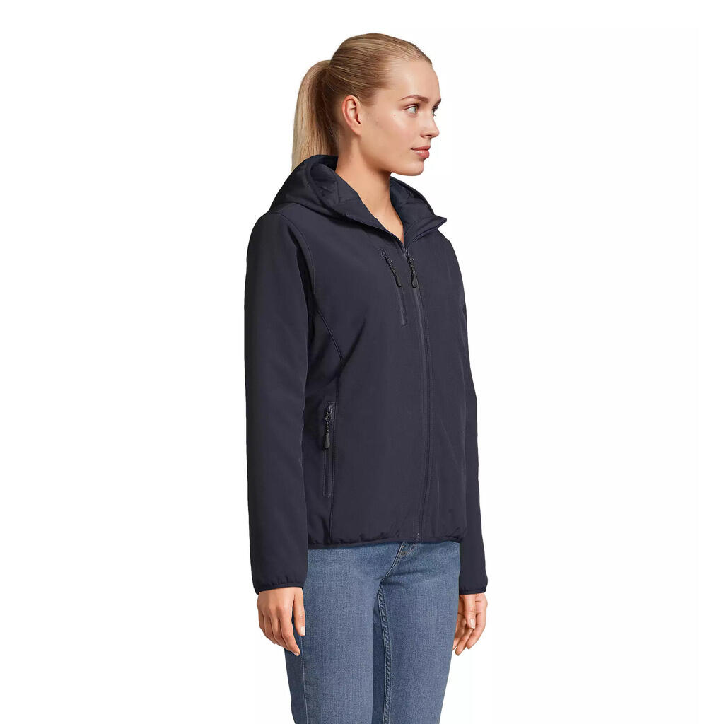 Women's softshell parka Sol's Falcon Padded