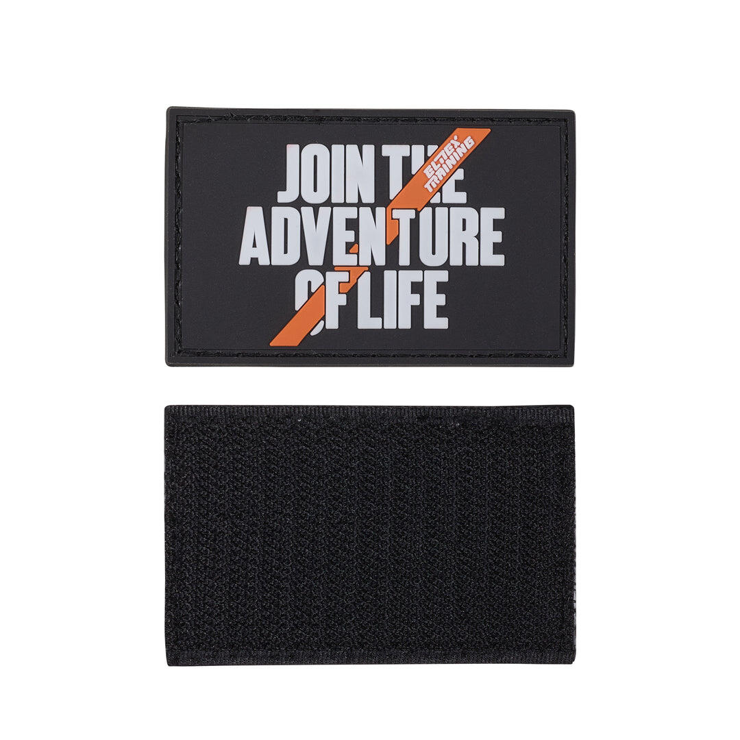 Parche Elitex Training join the adventure Pvc Velcro para Mochilas 4/4