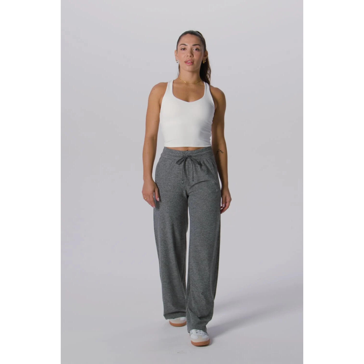Pantalon à jambe large femme Fabletics Cloud Jersey 5/5