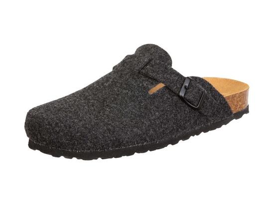 Pantolette Herren Schnallen LICO Bioline Clog Filz
