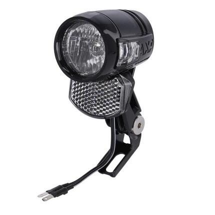 AXA Scheinwerfer Blueline30 E6-12 für E-Bike, 6-12V Batterie