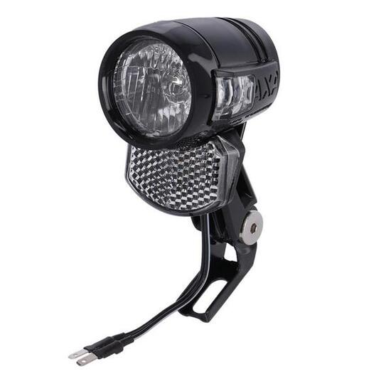 AXA Scheinwerfer Blueline30 E6-12 für E-Bike, 6-12V Batterie