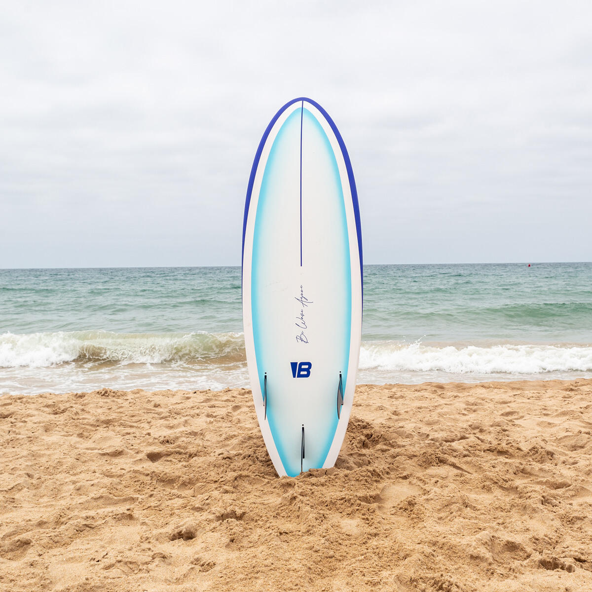 Prancha de surf Be Wave Azure 5'1″ Shortboard Behumax 3/5