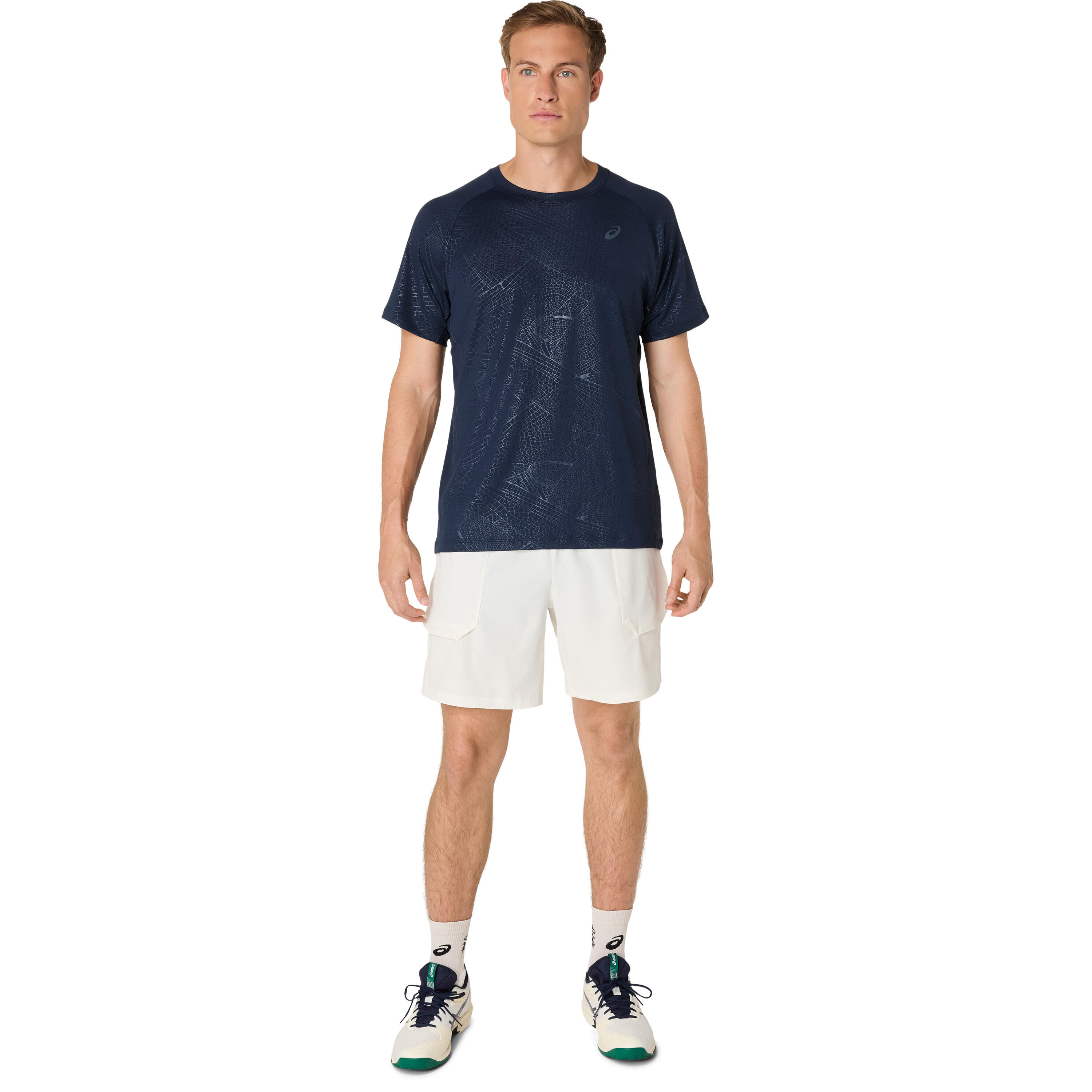 T-shirt stampato a tutto campo Asics Top 3/6