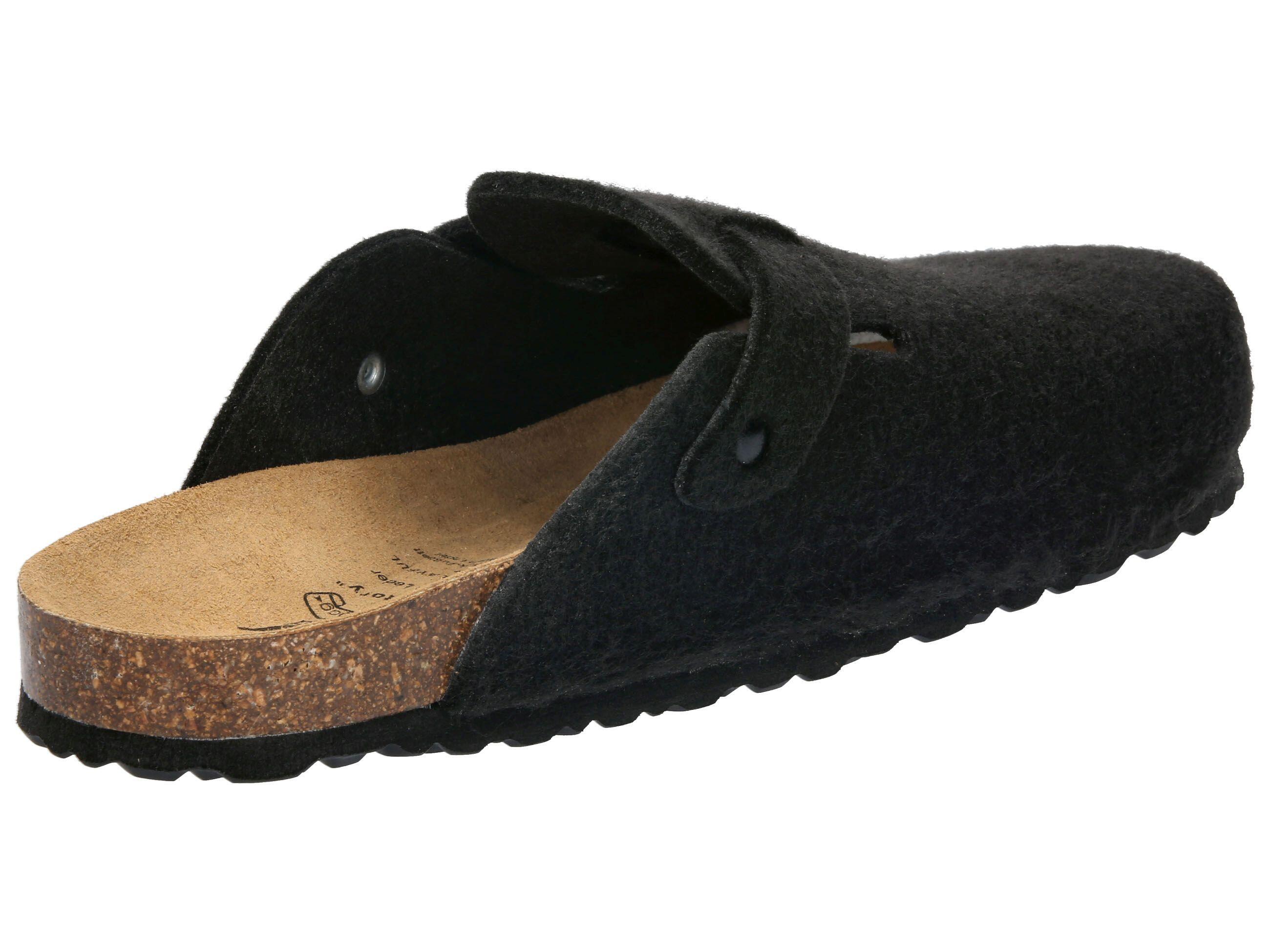 Clog Herren Schnallen LICO Bioline Clog Nature 4/6