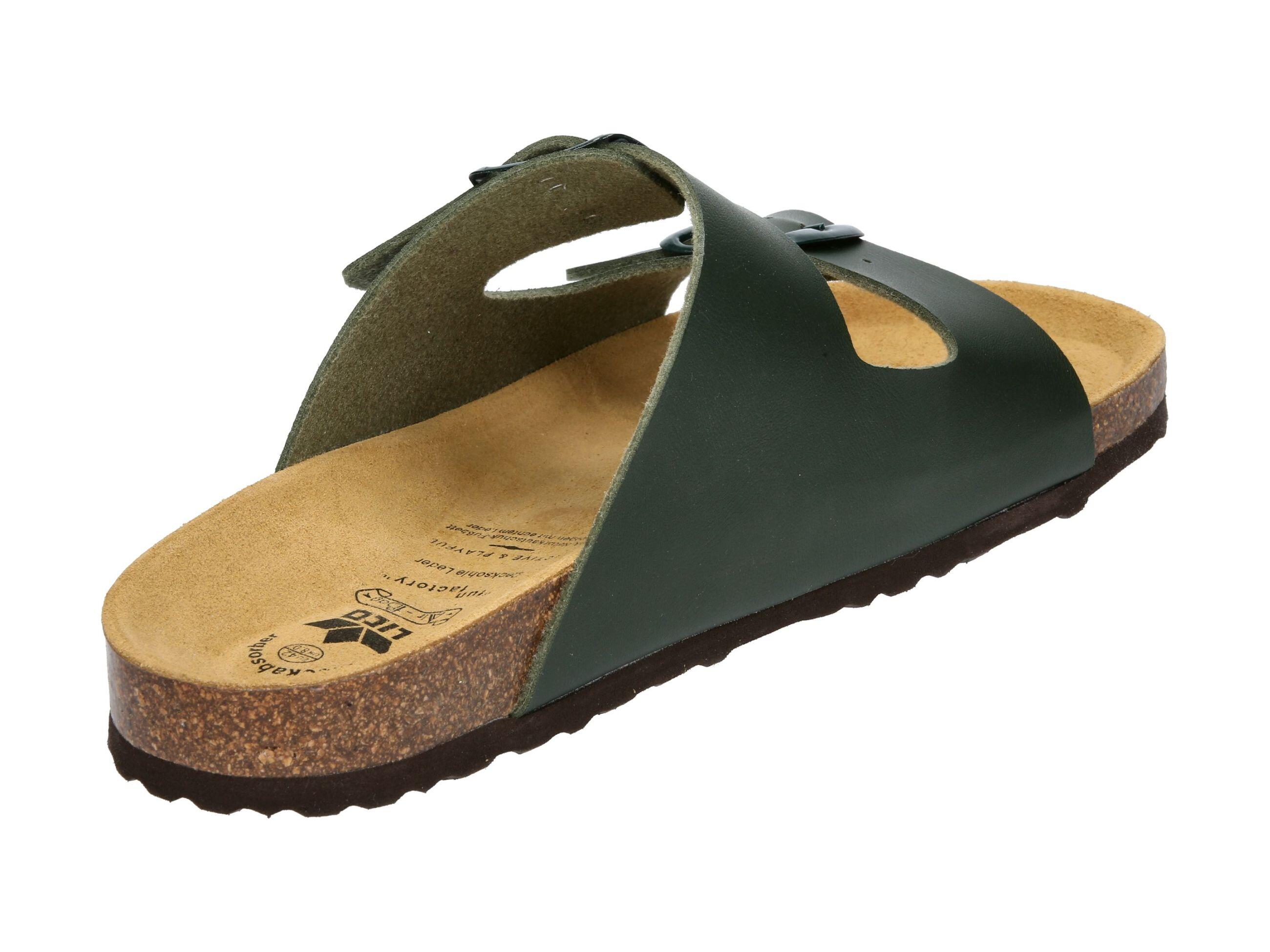 Pantolette Herren Schnallen LICO Bioline Man 4/6