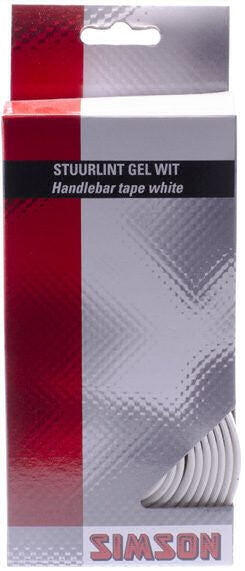 Simson Direering Lint Gel White (vélo de course choc-absorbant confortable 4/4