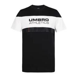 T-Shirt Marine/Blanc Garçon Umbro Poly