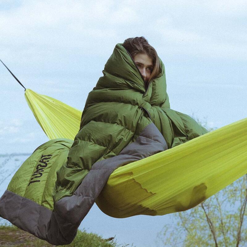 Sacco a pelo coperta Down Bakota 10°C 210 x 170 – Verde 2/5