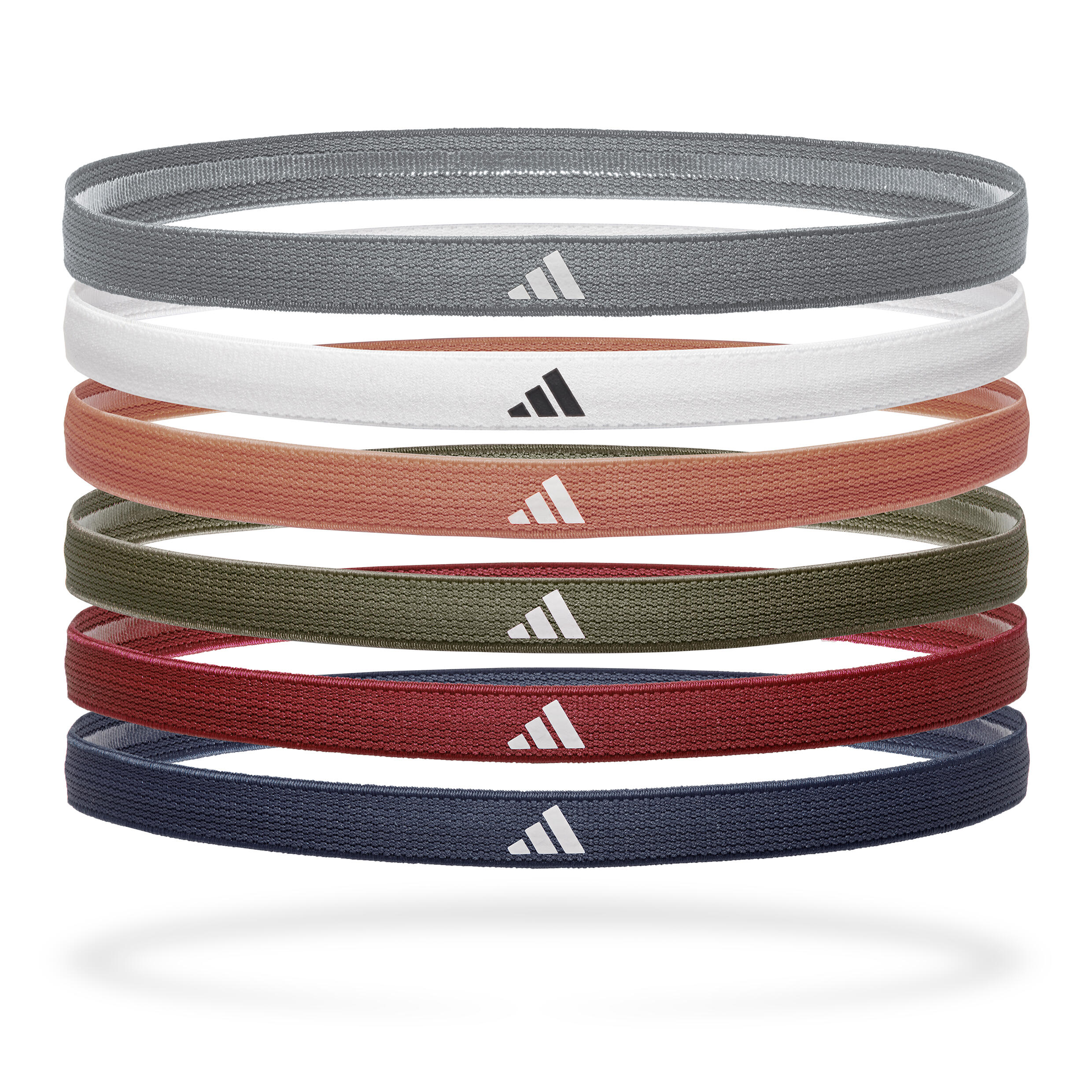 Hairbands - Grey, White, Clay, Olive, Red, Navy 4/4