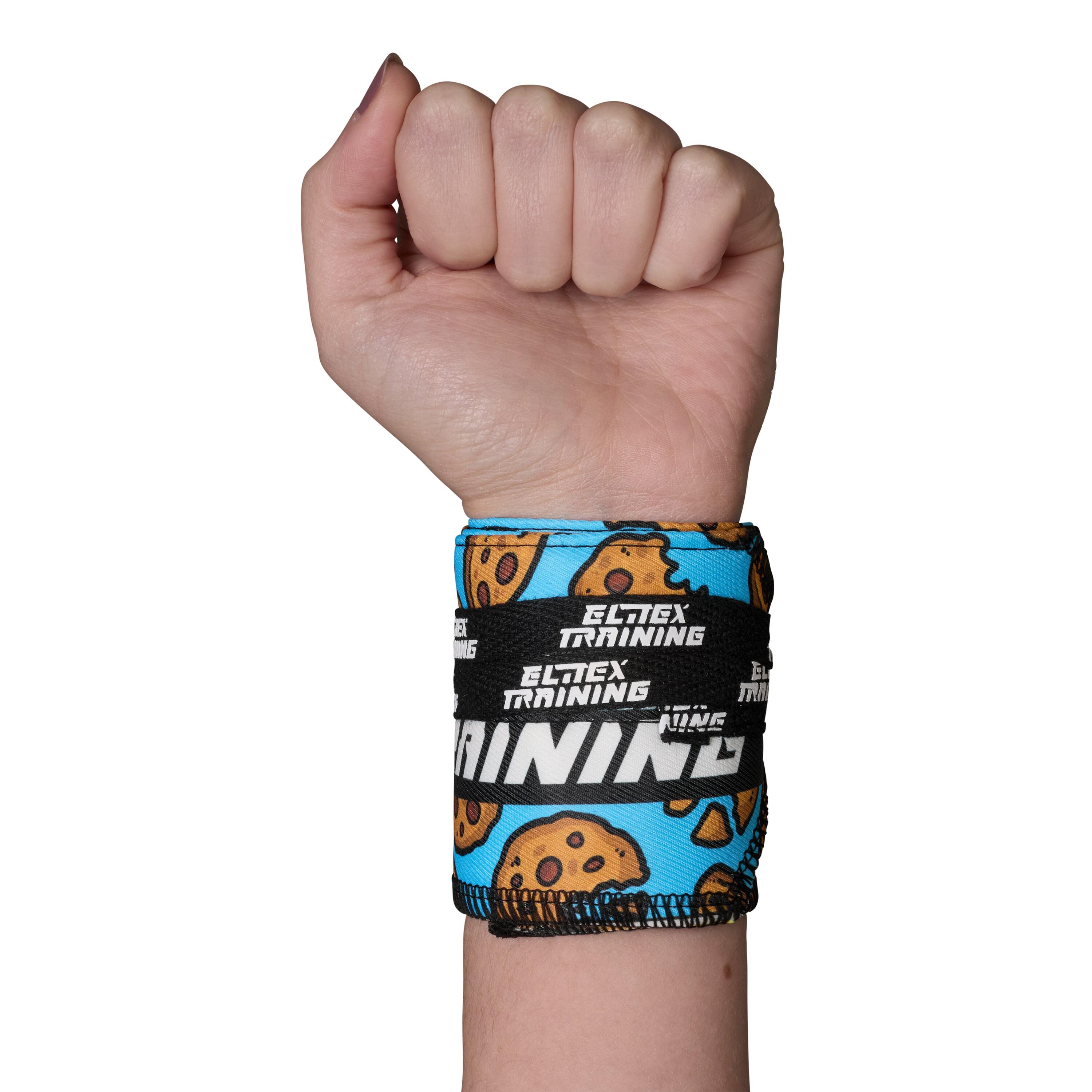 Bracelets en tissu pour le cross-training et l'haltérophilie - Cookie 3/4
