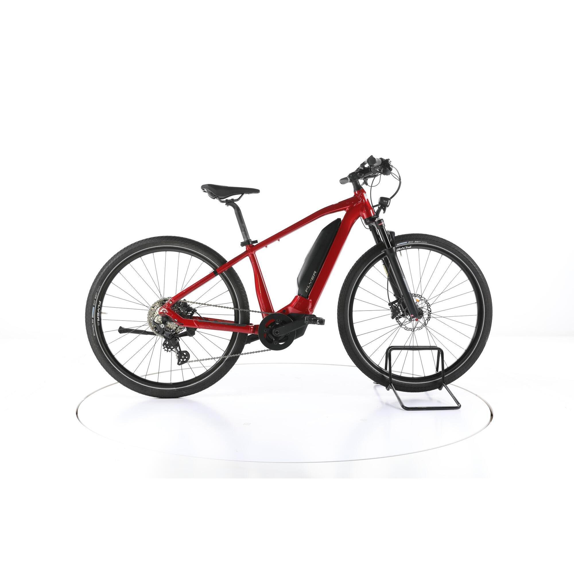 Flyer - Reconditionné - Flyer Upstreet5 7.10 Trekking Vélo Électrique - Bon - Vélo De Voyage - Rouge - Petit - Decathlon
