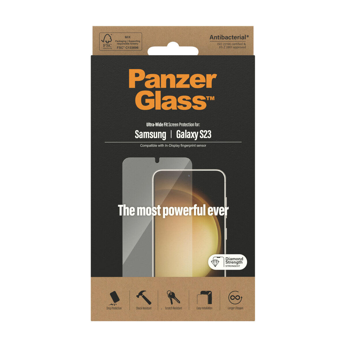 Bildschirmschutz Panzer Glass Ultra Wide Fit Samsung 2/2