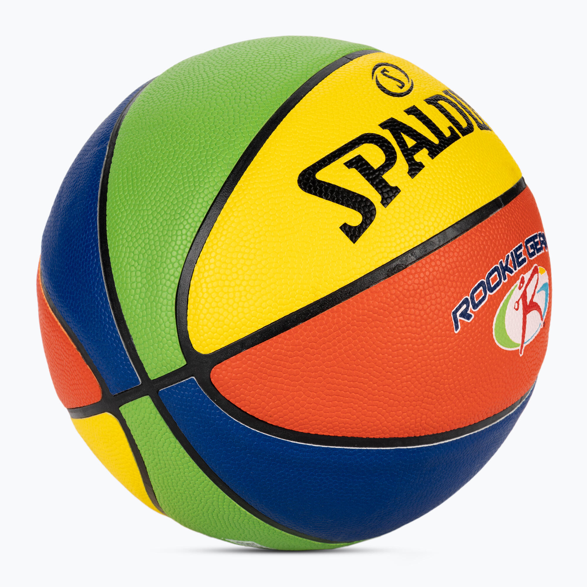 Piłka do koszykówki Spalding Rookie Gear Leather 2/4