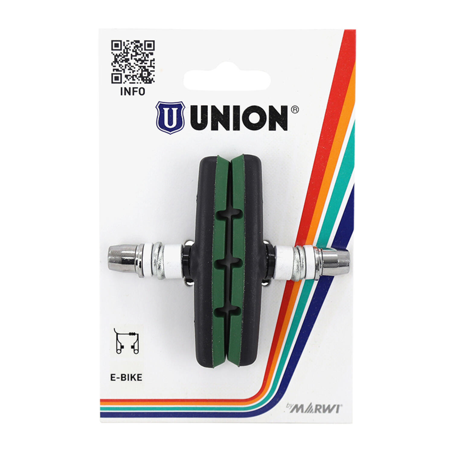 Marwi Union pastiglie V‑brake 75 mm per e‑bike. 4/4