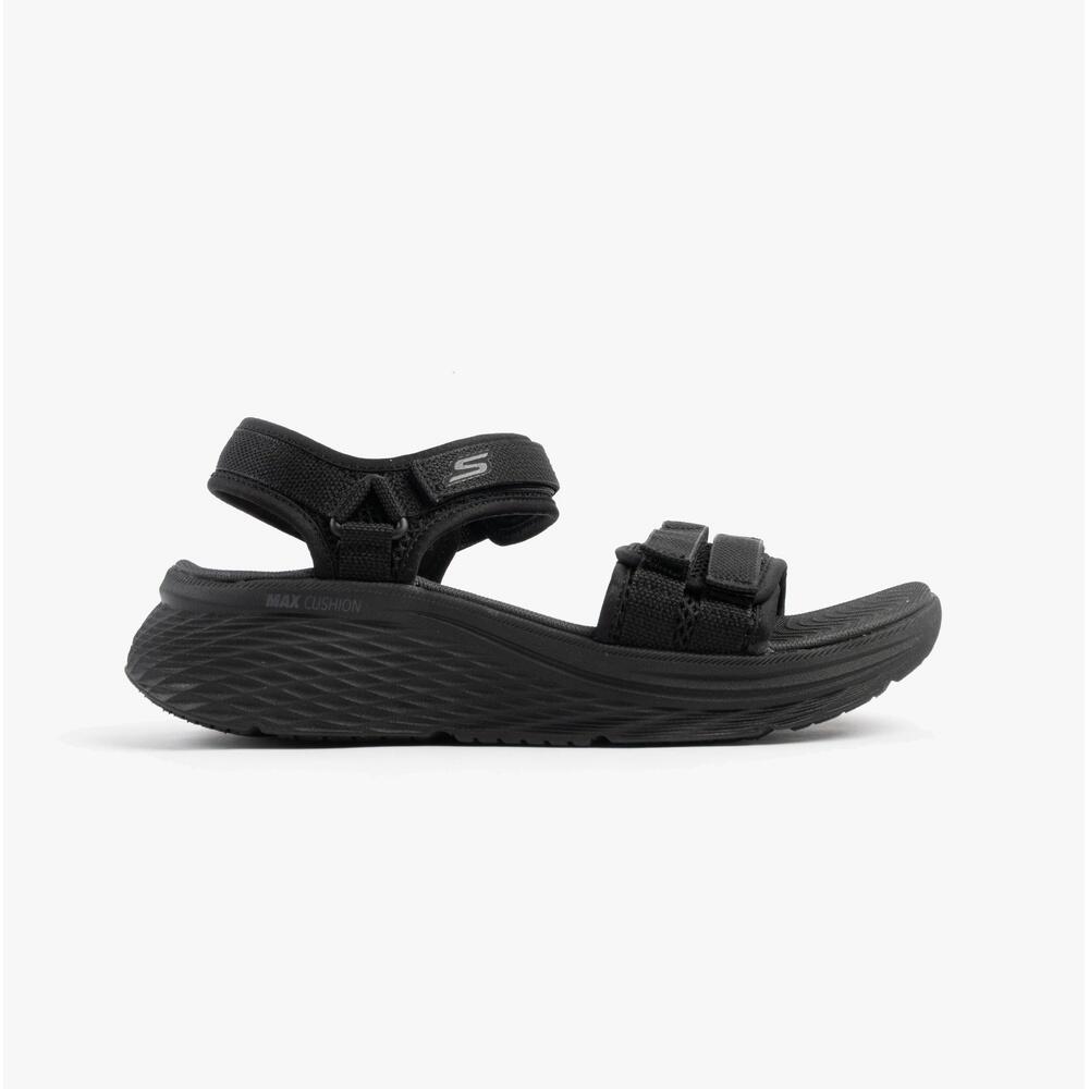 SANDALE Ergonomica FEMME Skechers Max Cushioning Elite NOIR 1/5