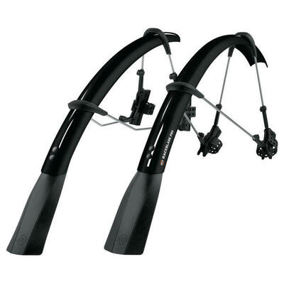 Spatbordset 28 raceblade pro zwart