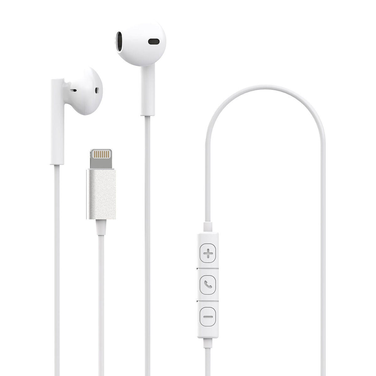 Auricolari con Microfono Celly UP900LIGHTWH Bianco 1/1
