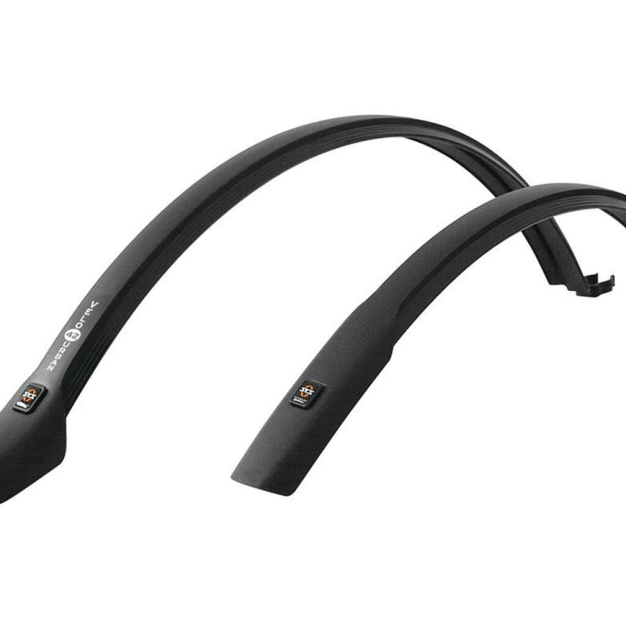 Zestaw Błotników 28 Velo Urban Pvc 42Mm Czarny