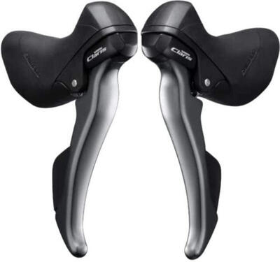 Verstellerset met remhendels 3 x 8 speed claris st-r2000 - grijs/zwart