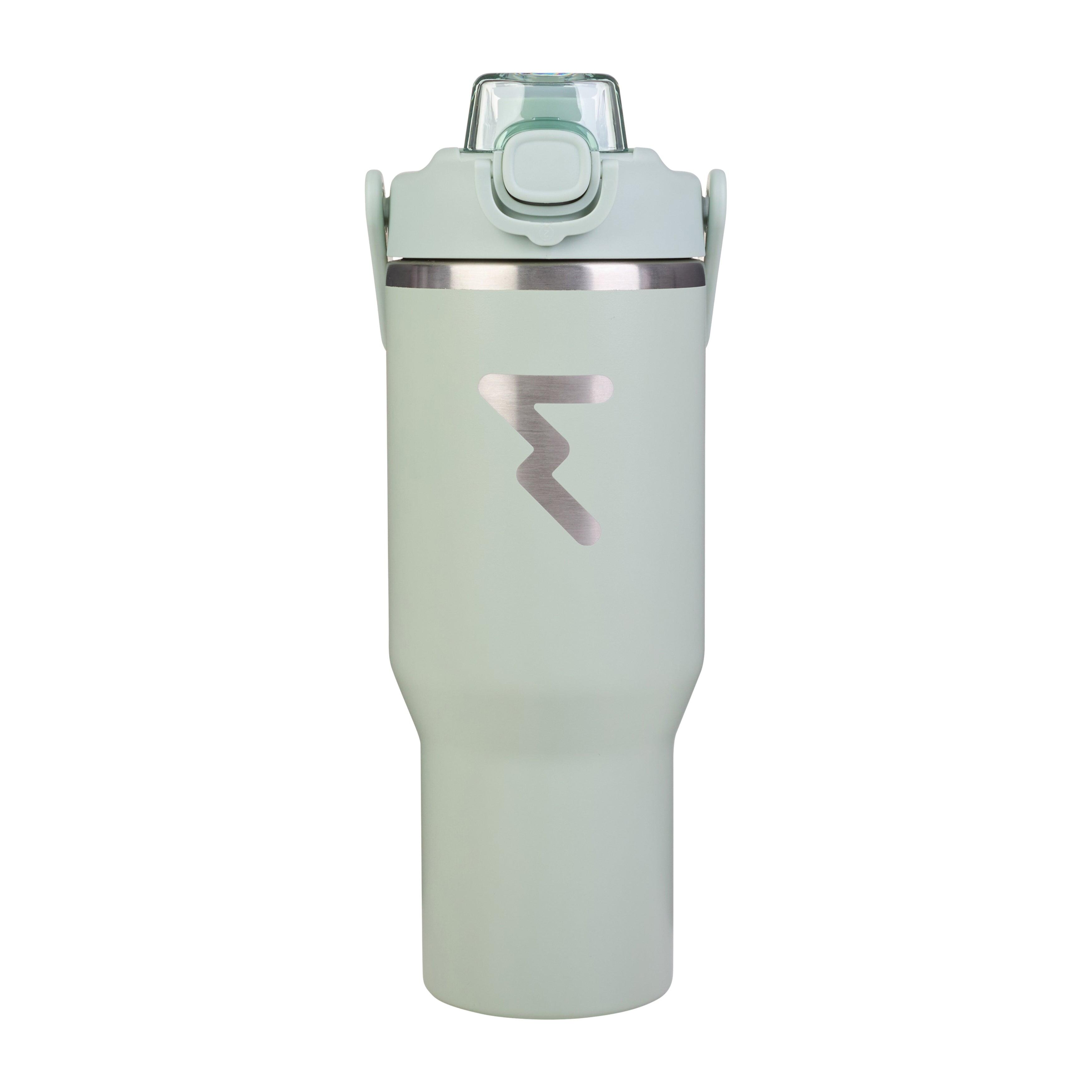 Elitex Training Алюминиевая термобутылка 1 л зелёная — фото 3