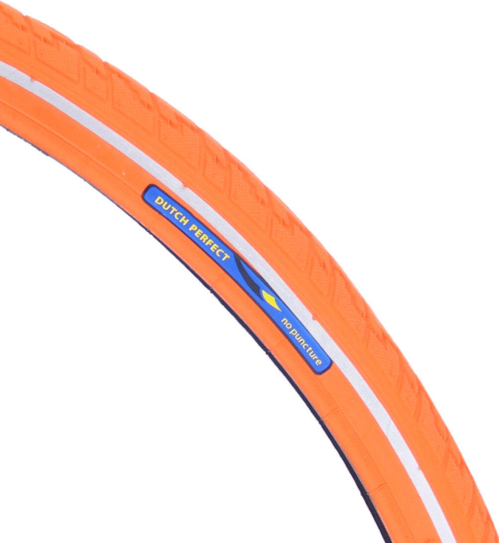 Neumático DutchPerfect 28 x 1.40 mm Anti-pinchazo Naranja con Reflexión 3/3