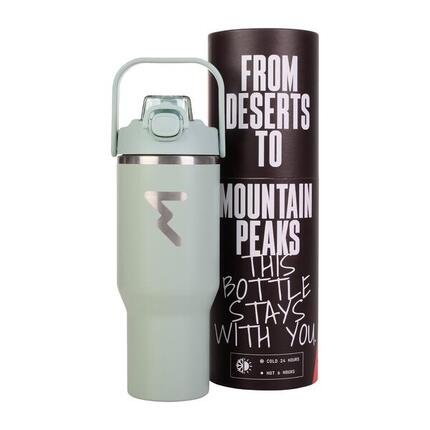 Bouteille Isotherme aus Aluminium Elitex Training Grün 1 L