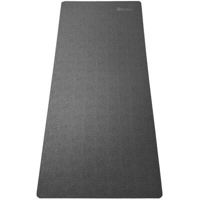 Vloerbeschermingsmat voor fitnesstoestellen - 90 x 200 cm - zwart