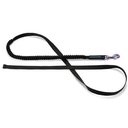 Führstrick für Pferde mit Stoßdämpfer GALOP WEAR – Regenbogenkarabiner