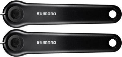 Shimano crankset fc-e6100 175 mm zwart voor e-bikes