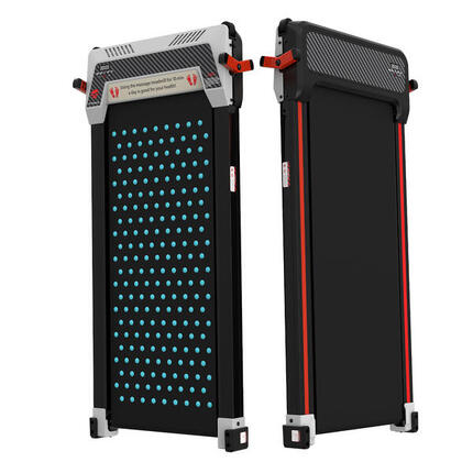 Bieżnia 2w1 z regulacją nachylenia, masaż stóp, 6KM/h, max 120kg