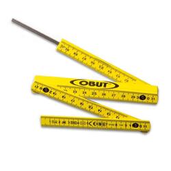 Mètre pliant tirette en fibre de verre pétanque OBUT