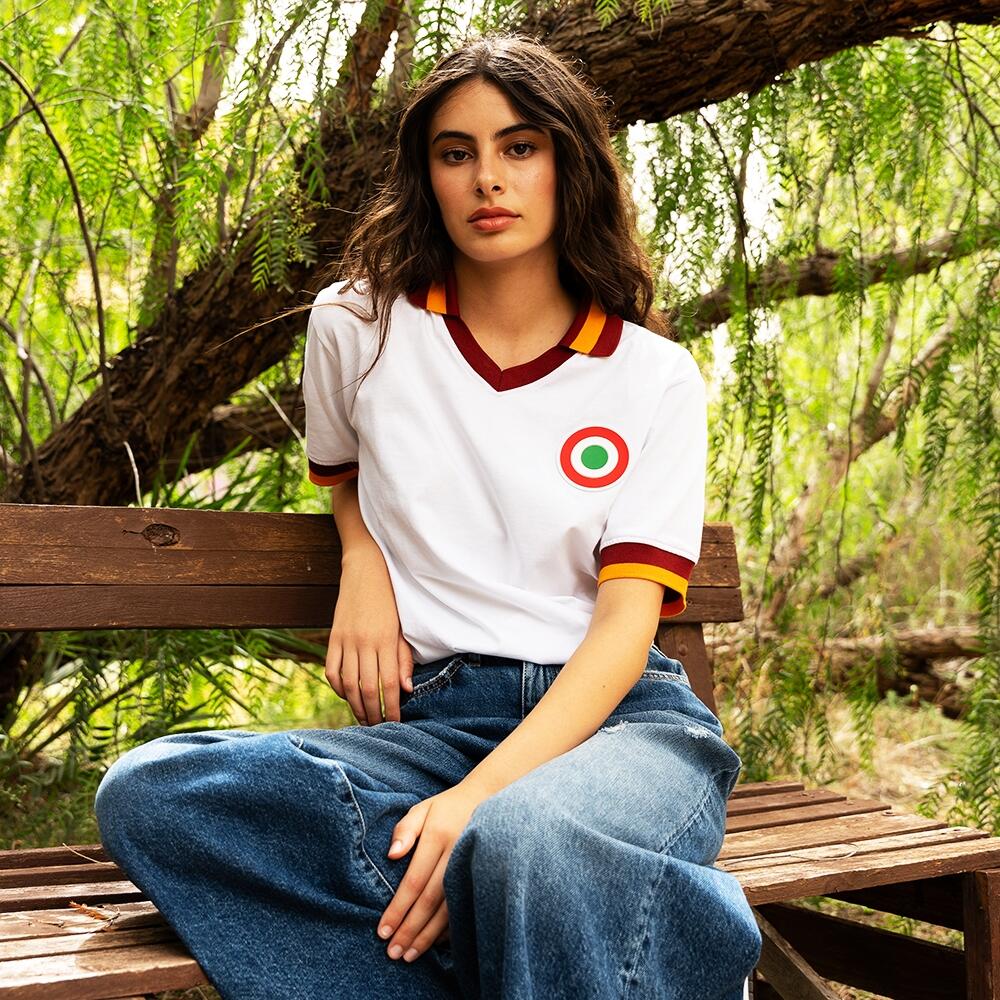 AS Roma Away 1980-81 Maglia Storica Calcio 2/7
