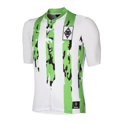 Fietsshirt - heren - borussia mönchengladbach 1995 - wit