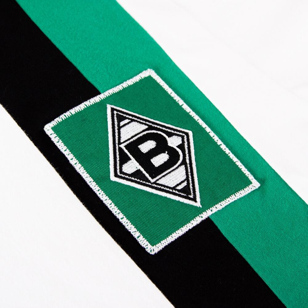 Maillot de football rétro - Homme - Borussia Mönchengladbach 1972/73 - Blanc 3/6