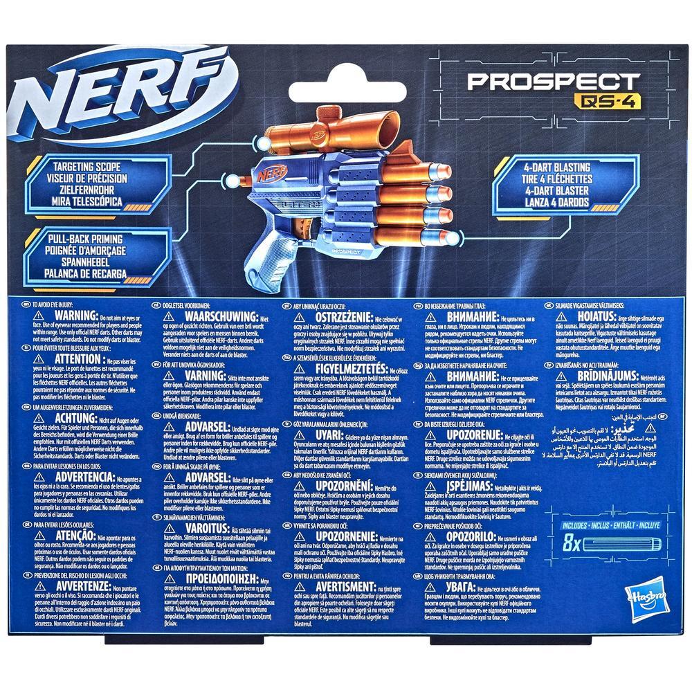 Nerf Elite 2.0 Prospect QS-4 Blaster + 8 Darts 3/3