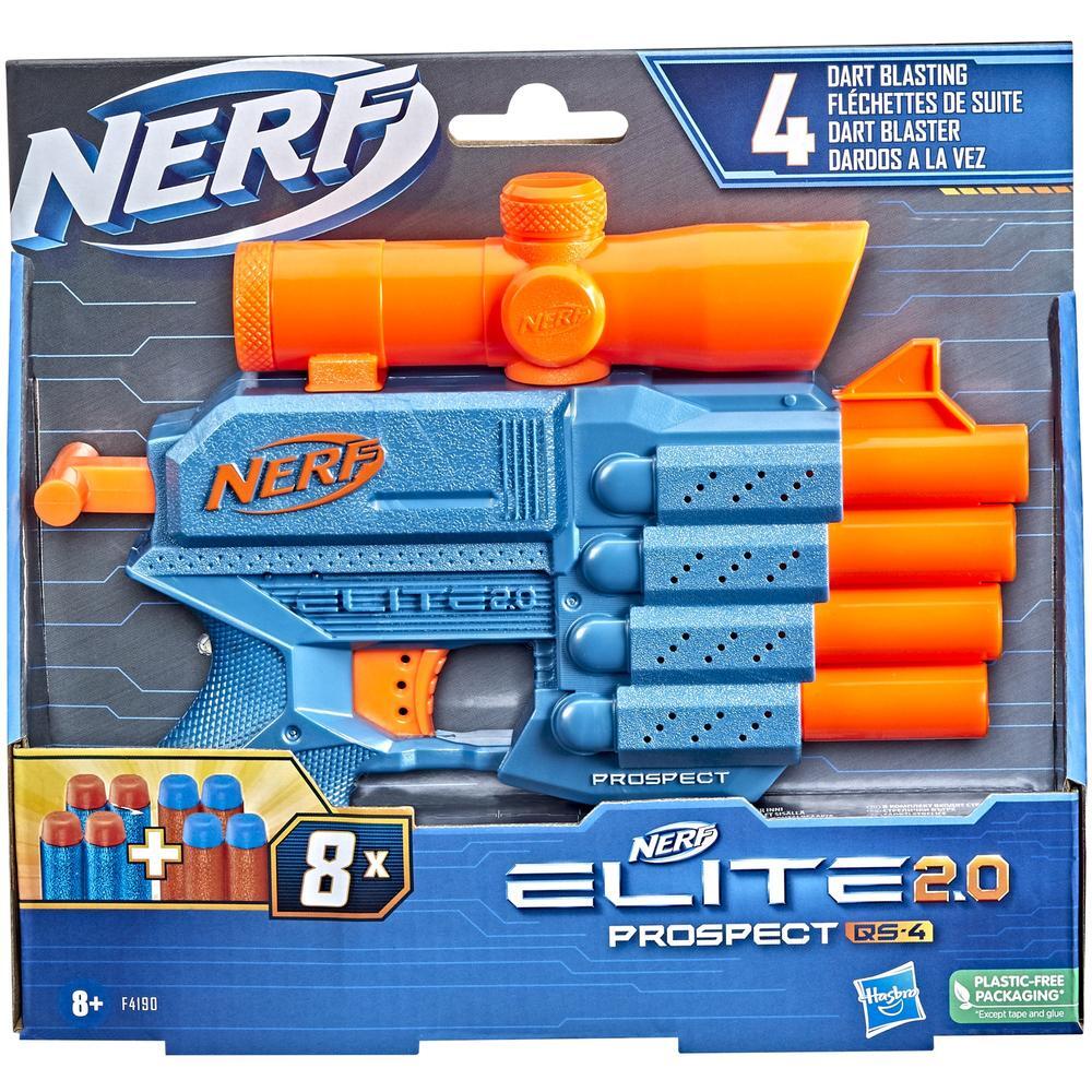 Nerf Elite 2.0 Prospect QS-4 Blaster + 8 Darts 2/3