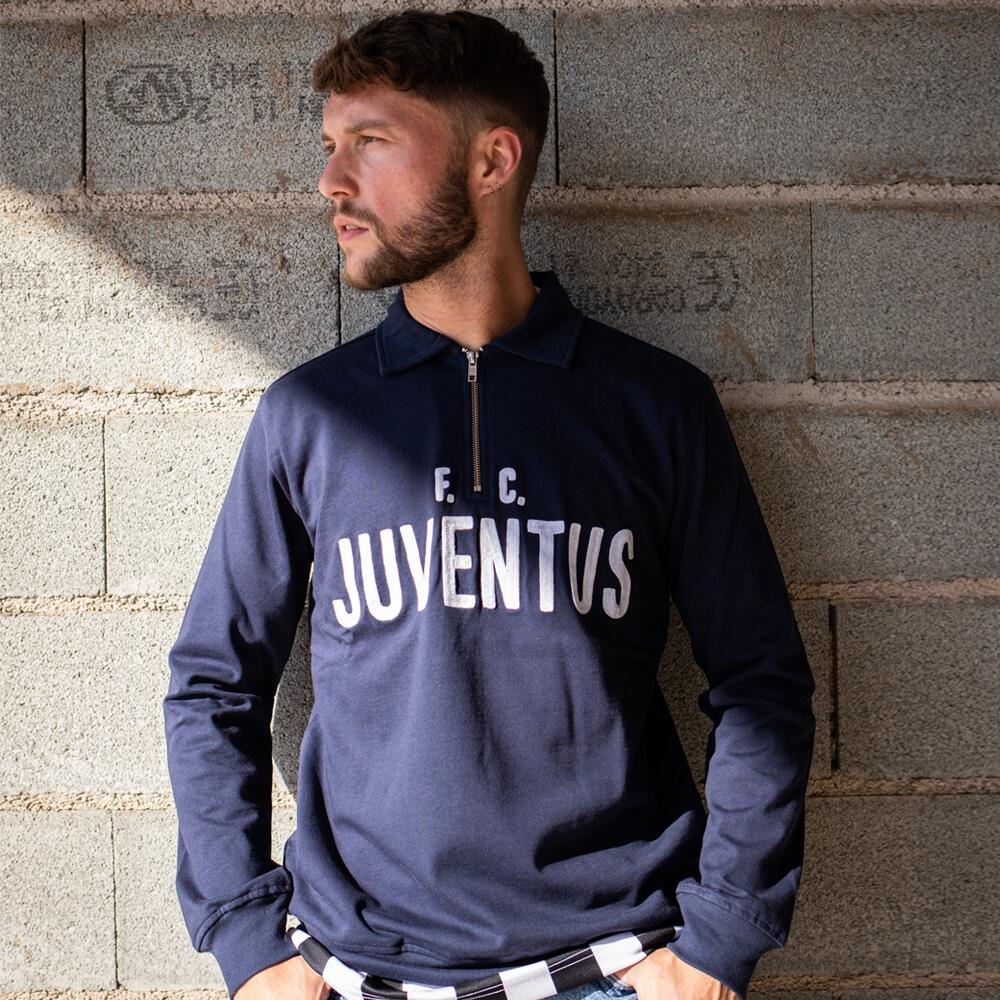 Voetbaljack - Heren - Retro - Juventus FC 1974 - 75 - Blauw 7/7