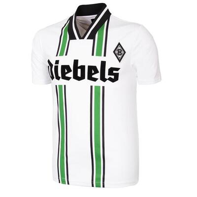 Camiseta de fútbol retro - Hombre - Borussia Monchengladbach 1996 - 97 - Blanco