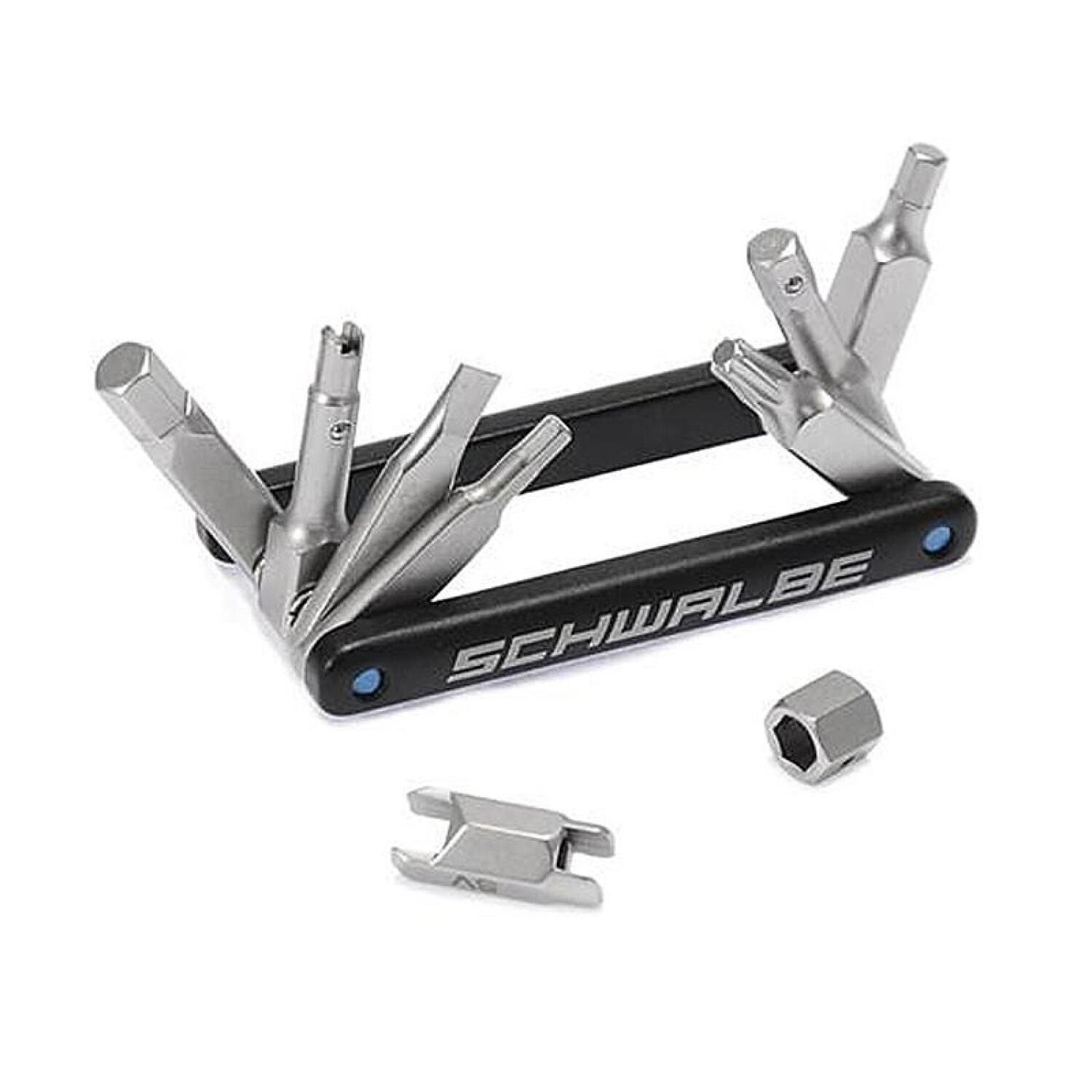 Multi-outils Schwalbe Version 2,0 9 Fonctions Argent 1/5