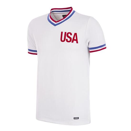 USA 1976 - Maglia da calcio retro - Bianca – COPA Football