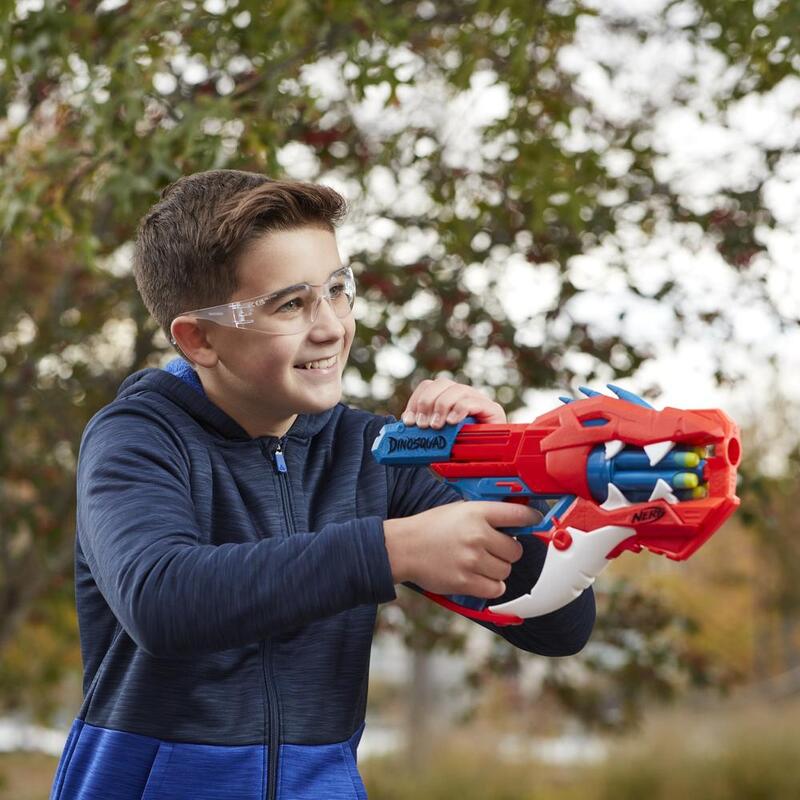 Blaster Nerf Dinosquad - Raptor Slash. 6 proiectile